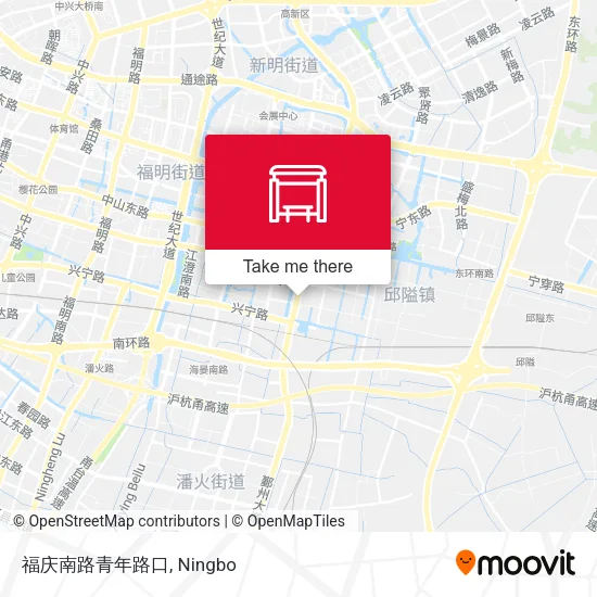 福庆南路青年路口 map