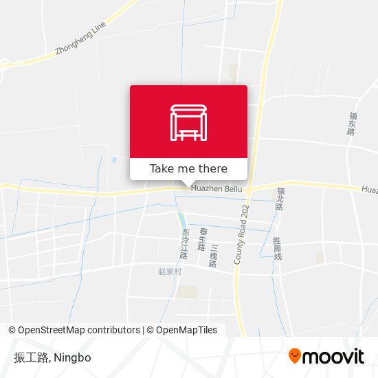 振工路 map