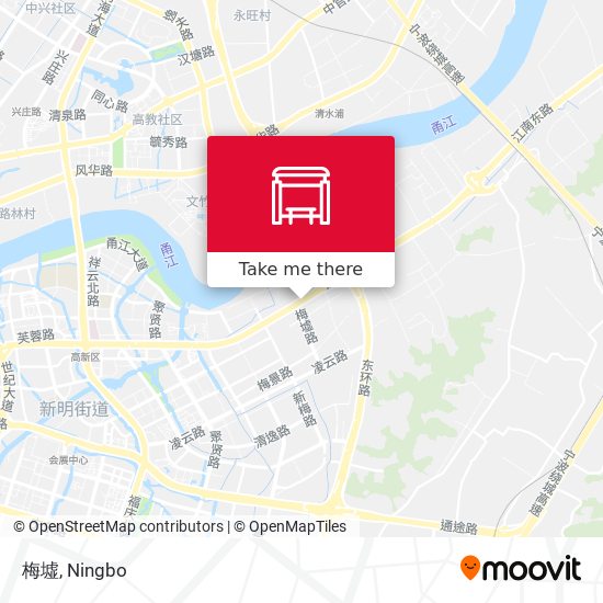 梅墟 map
