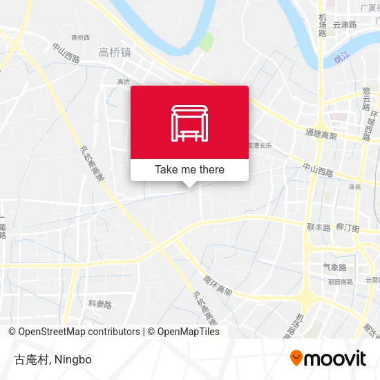古庵村 map