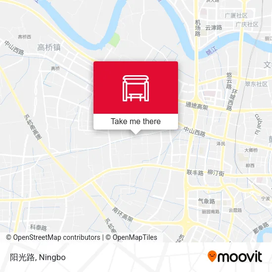 阳光路 map