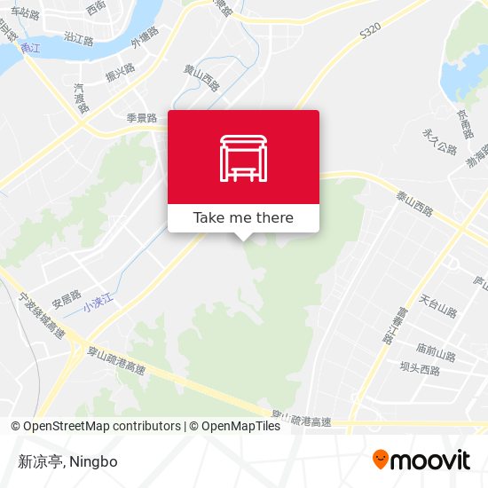 新凉亭 map