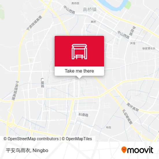 平安鸟雨衣 map