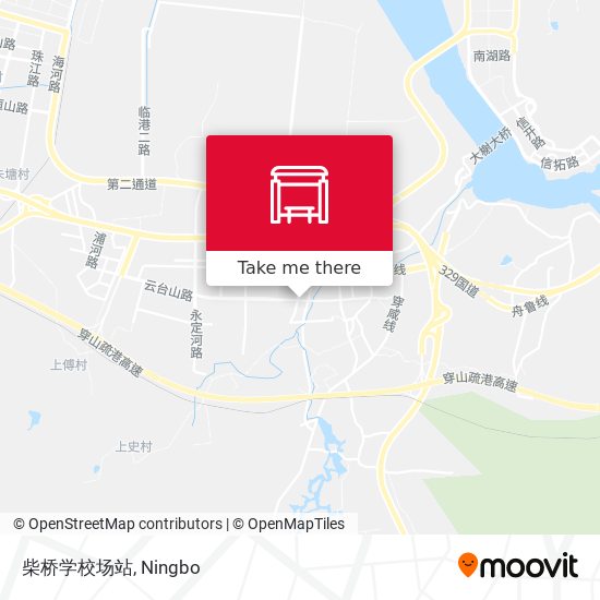 柴桥学校场站 map