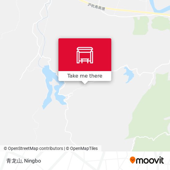 青龙山 map