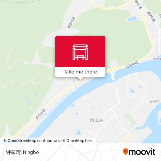 钟家湾 map