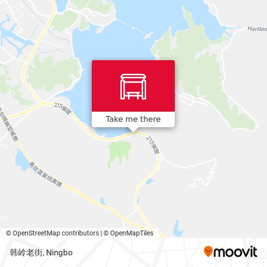 韩岭老街 map