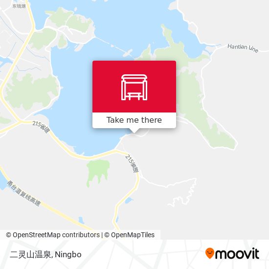 二灵山温泉 map