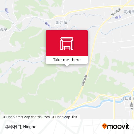 蓉峰村口 map