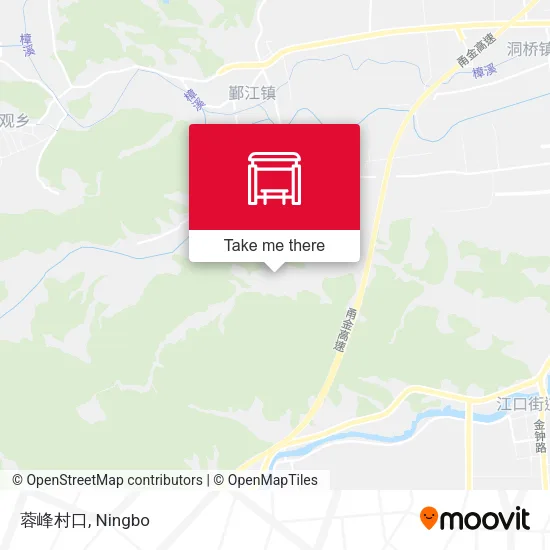 蓉峰村口 map