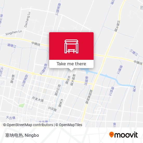 塞纳电热 map