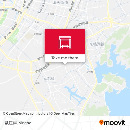 戴江岸 map