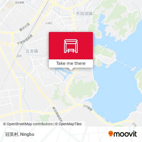 冠英村 map