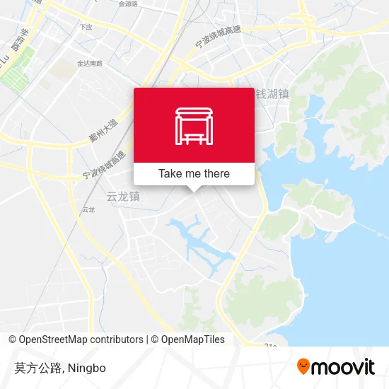 莫方公路 map