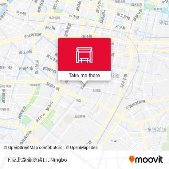 下应北路金源路口 map