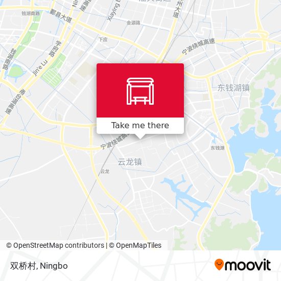 双桥村 map