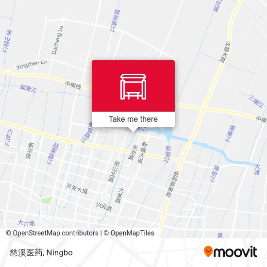 慈溪医药 map