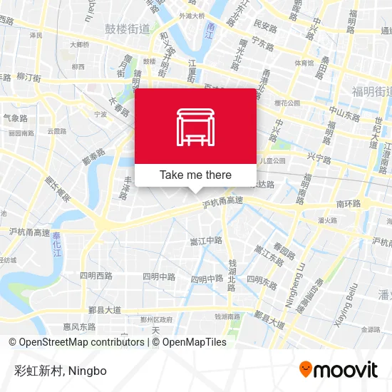 彩虹新村 map