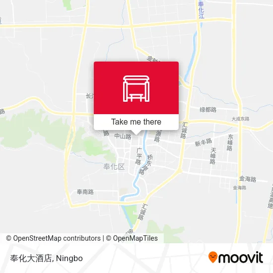 奉化大酒店 map