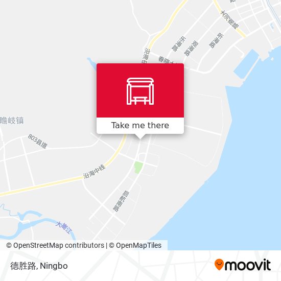 德胜路 map