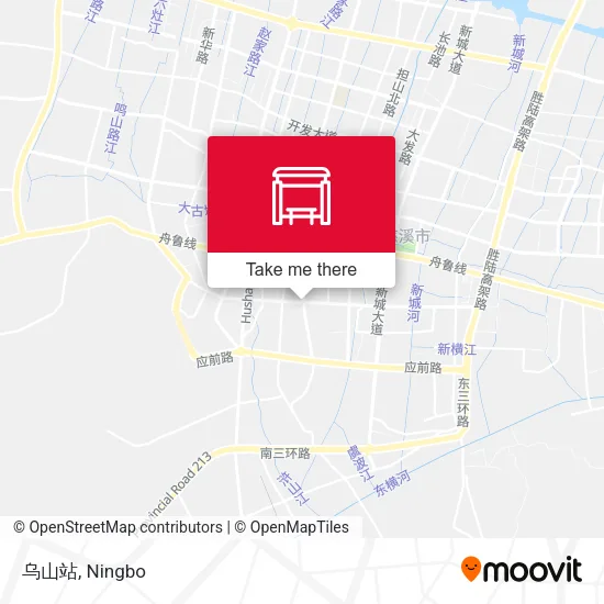 乌山站 map