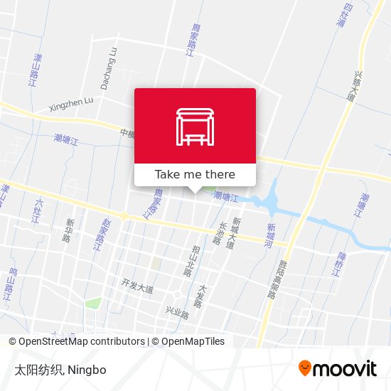 太阳纺织 map