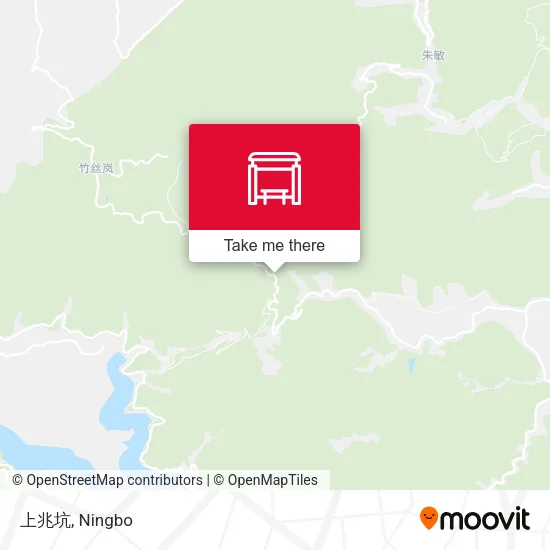 上兆坑 map