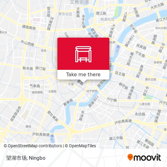 望湖市场 map