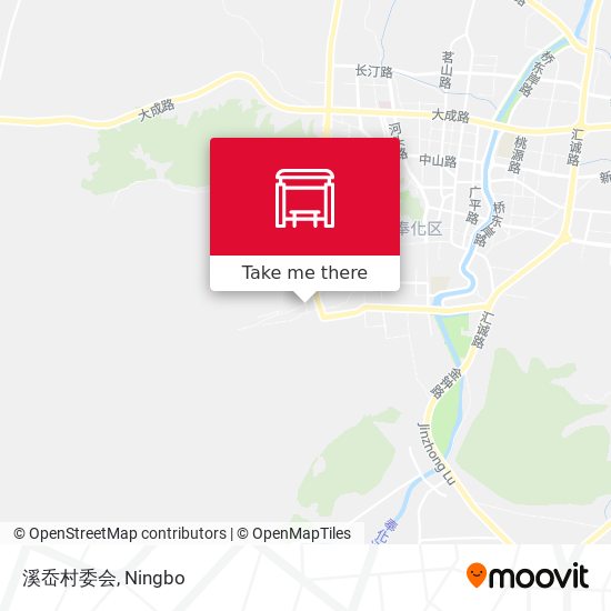 溪岙村委会 map