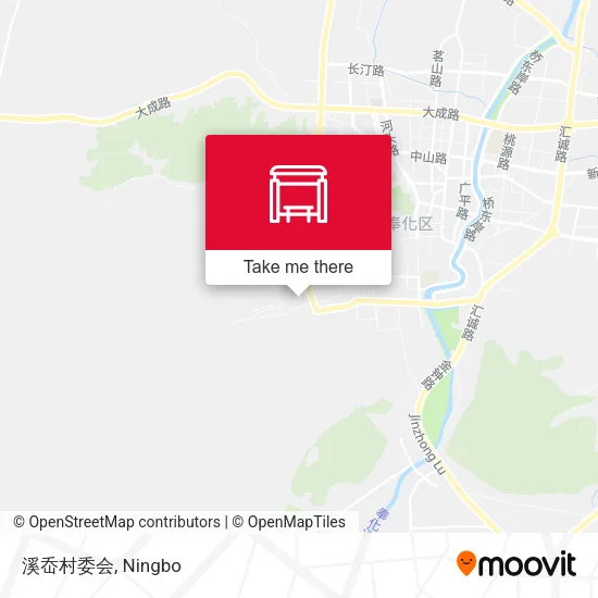 溪岙村委会 map