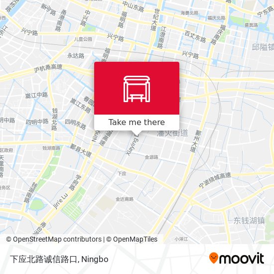 下应北路诚信路口 map