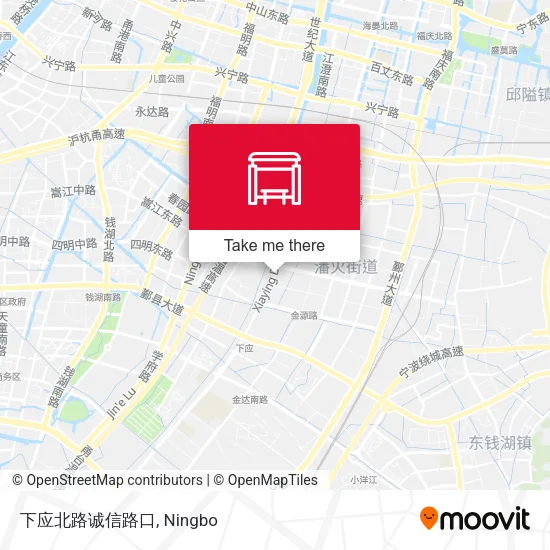 下应北路诚信路口 map