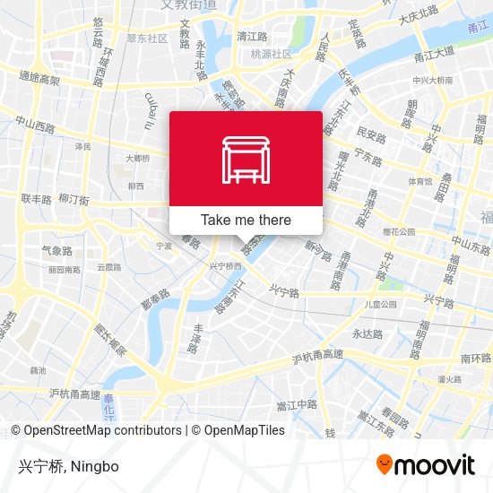 兴宁桥 map