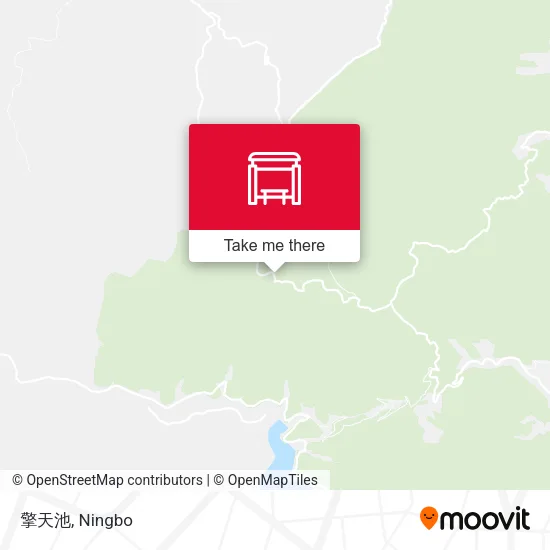擎天池 map