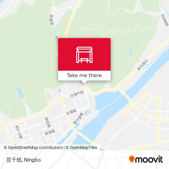 昆干线 map