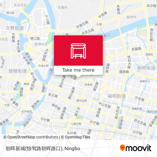 朝晖新城(惊驾路朝晖路口) map