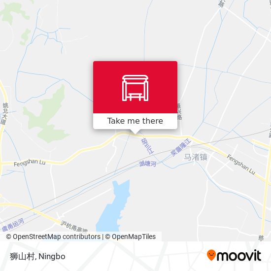 狮山村 map