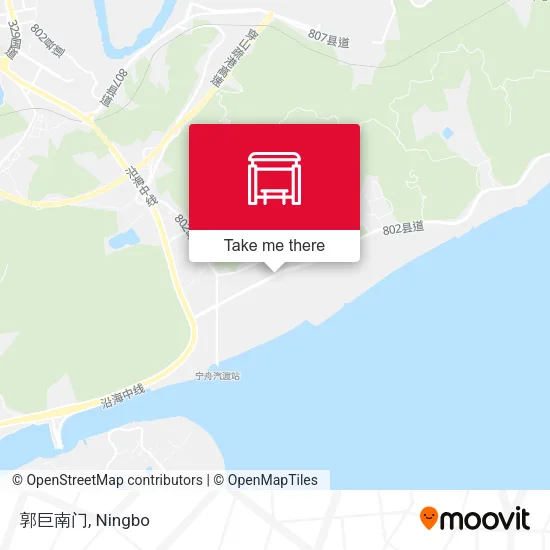 郭巨南门 map