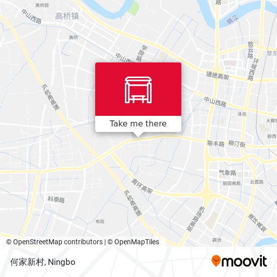 何家新村 map