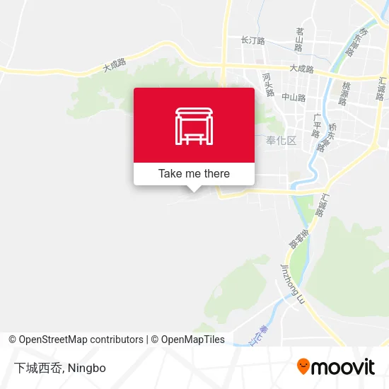 下城西岙 map