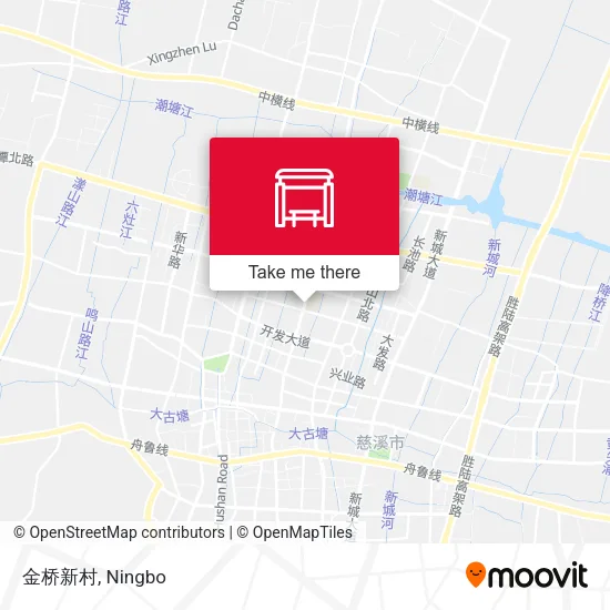金桥新村 map