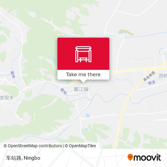 车站路 map