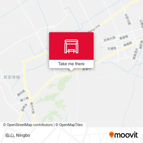 临山 map