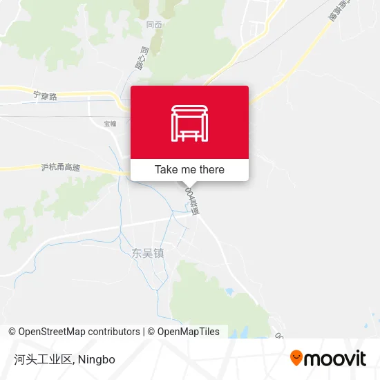 河头工业区 map