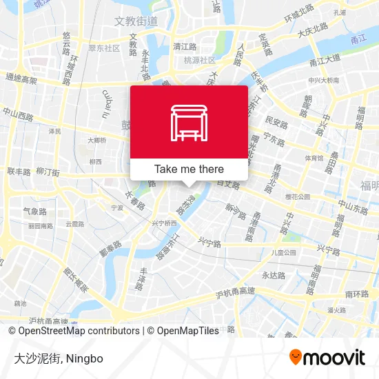 大沙泥街 map