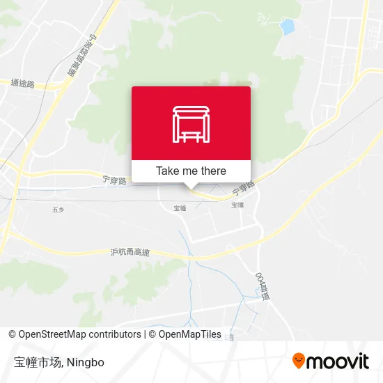 宝幢市场 map