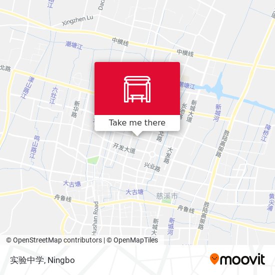 实验中学 map