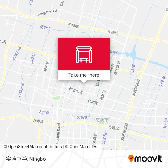实验中学 map