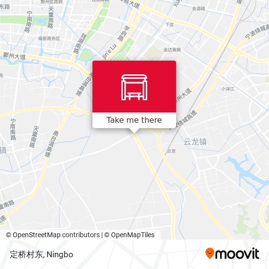 定桥村东 map