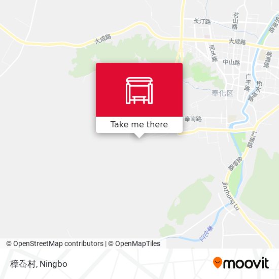 樟岙村 map